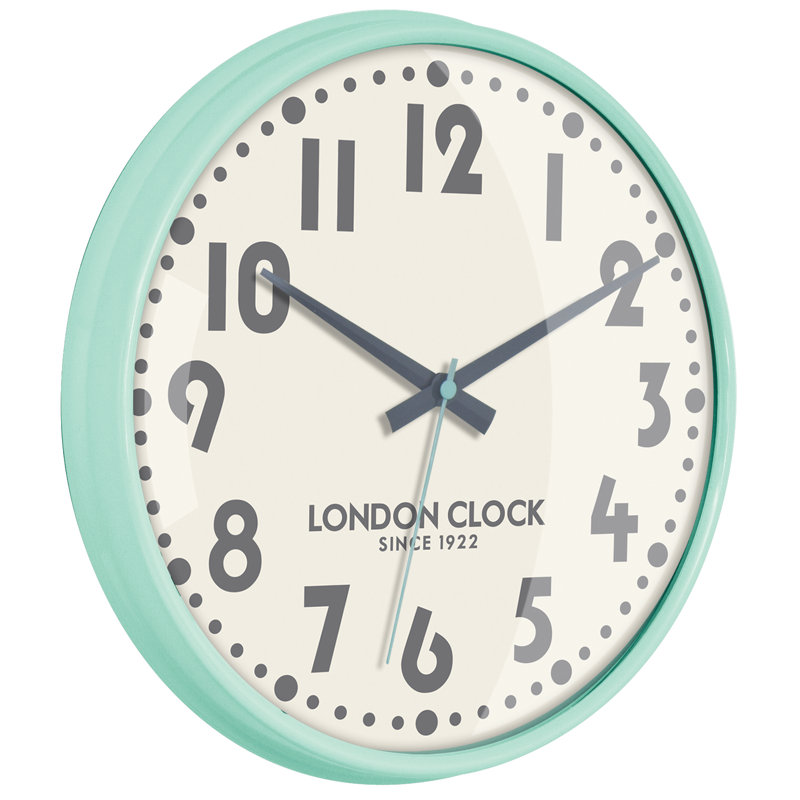 London Clock Company Retro 28cm Dylan Wall Clock & Reviews Wayfair.co.uk